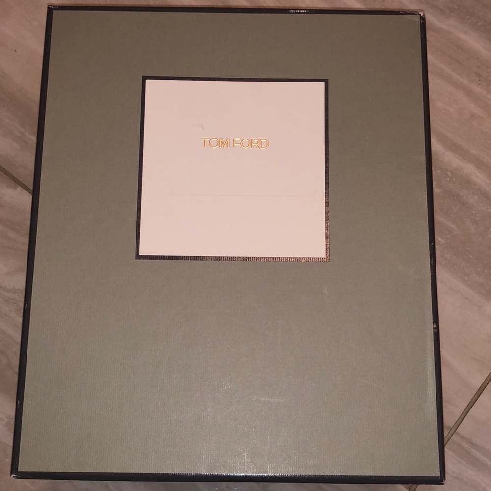 NEW Tom Ford peep toe Ankle boots size 38.5 - Picture 5 of 6